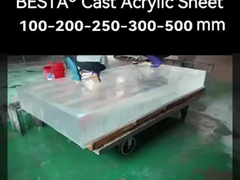 3mm 4mm Transparente Acrílico Tablero 1220 * 2440mm 4x8 Líneas de plexiglás transparentes OEM