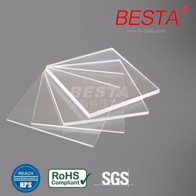 BESTA Hojas transparentes de acrílico retardante de llamas de 12 mm personalizables